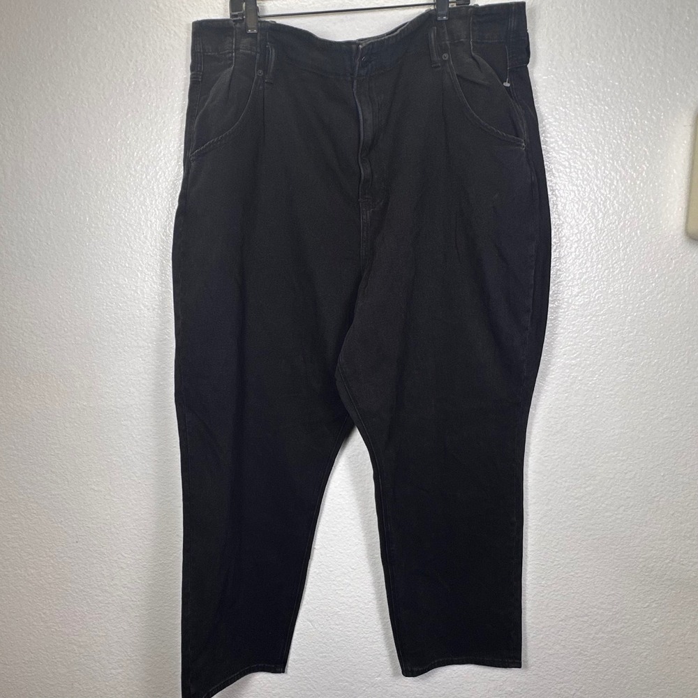 American Eagle Womens Black Denim Jeans‎ Size 24 Regular Solid Wash Casual Pants